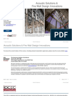 Acoustic Solutions & Fire Wall Design Innovations: SCAFCO Steel Stud Company