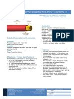 Copper Building Wire Type THHN/THWN - 2: Application