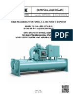 Centrifugal Liquid Chillers: Installation Instructions