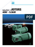 Tsubaki Gear Motors 40w en