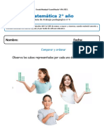 Envío 2 - Trabajo Pedagógico 4 - Comparar y Ordenar Numeros Menores Que 100