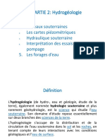 Cours Hydrogéologie ENSAM - 3GC