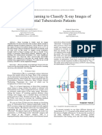 Using Deep Learning To Classify X-Ray Images of Potential Tuberculosis Patients