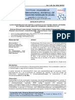 Cause Dhemorragie Post Partum A Laquelle Il Faut Penser: Pseudo-Anevrisme de Lartere Uterine Apres Une Cesarienne, A Propos Dun Cas