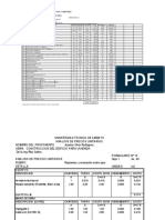 Analisis de Precios Unitarios