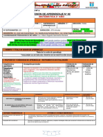 SESIÓN DE APRENDIZAJE #02 MATEMÁTICA 5° II Bimestre.