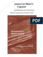 Responses To Marx's: Capital