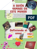 Temática Experiencias de Amor