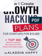 Growth Hacking Plans Framework by Aladdin Happy