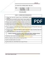 18ECL48 Lab Manual