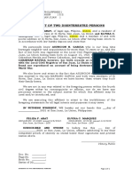 AFFIDAVIT OF TWO DISINTERESTED PERSONS Re Asuncion N Garcia #1