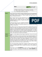 Case Title Tolentino v. Millado Case No. Ponente Date Doctrine