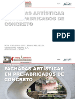 4 Fachadas Artisticas en Prefabricados de Concreto