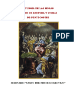 Liturgia de Las Horas y Vigilia Pentecostes