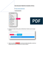 Instructivo de Tramites