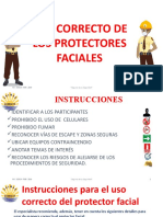 Uso Correcto de Los Protectores Faciales