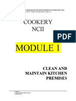 Cookery Module 1