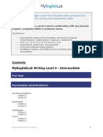 Myenglishlab Writing Level 3 - Intermediate: English