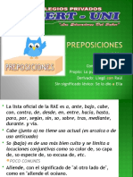 PREPOSICIONES