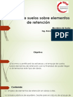 Tema 3.empuje de Suelos Sobre Elementos de Retención