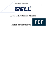 A511 VHF Service Manual