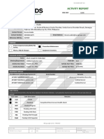 Activity Report - BSG - r3.0 25066 Chubb