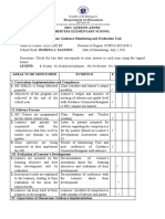 HG Monitoring Tool and Evaluation Tool