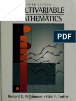 Multivarible Math Williamson-Trotter