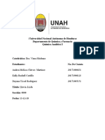 Informe Lluvia Ácida Química Analítica I