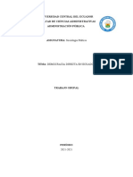 Democracia Directa en Ecuador