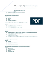 Actg 431 Quiz Week 3 Theory of Accounts (Part III) Intangible Assets Quiz