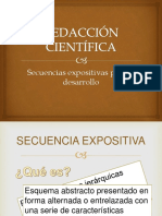 Secuencias Expositivas para El Desarrollo