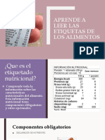 Aprende A Leer Las Etiquetas de Los Alimentos