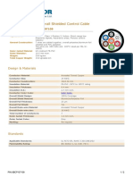 7x14 AWG 600V Overall Shielded Control Cable - 8BCP107109 - V - 1 - R - 20