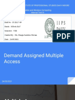 Demand Assigned Multiple Access