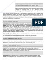 Australian ACE-III Administration and Scoring Guide