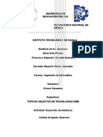 5.1 Desarrollo de Interfaces