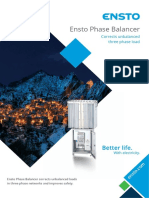 Ensto Phase Balancer: Corrects Unbalanced Three Phase Load