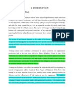 1.1 Background of The Study: "Performance Is Defined As The Accomplishment of A Given Task Measured Against Preset Known