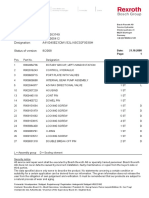 Spare Parts List