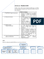 Etude de Cas Modèle Scor