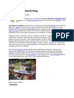 Agricultural Marketing: Navigation Search Improve This Article Talk Page