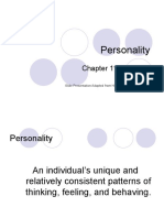 Personality: Chapter 11, PSY 121 DTCC