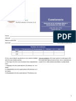 The Roll Evaluation of Activities of Life (Protocolo Autocuidado)