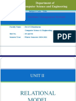 1151CS107 - Database Management Systems: Subject Code / Title