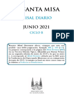 Misa L Junio 2021