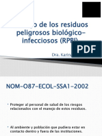 Manejo de Los Residuos Peligrosos Biológico-Infecciosos (RPBI