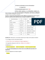 Corrigé de L' Examen de Pétrologie Des Roches Métamorphiques