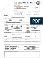 No Top Up - Senior High School: Clusters 5 and 6 Dugtong Dunong Sa Pagsulong - DDSP Form