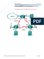 Lab - Configuring Advanced EIGRP For IPv4 Features - ILM